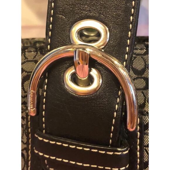 Coach Soho Mini Signature Tote Shoulder Bag F10927 (130 - Picture 2 of 10